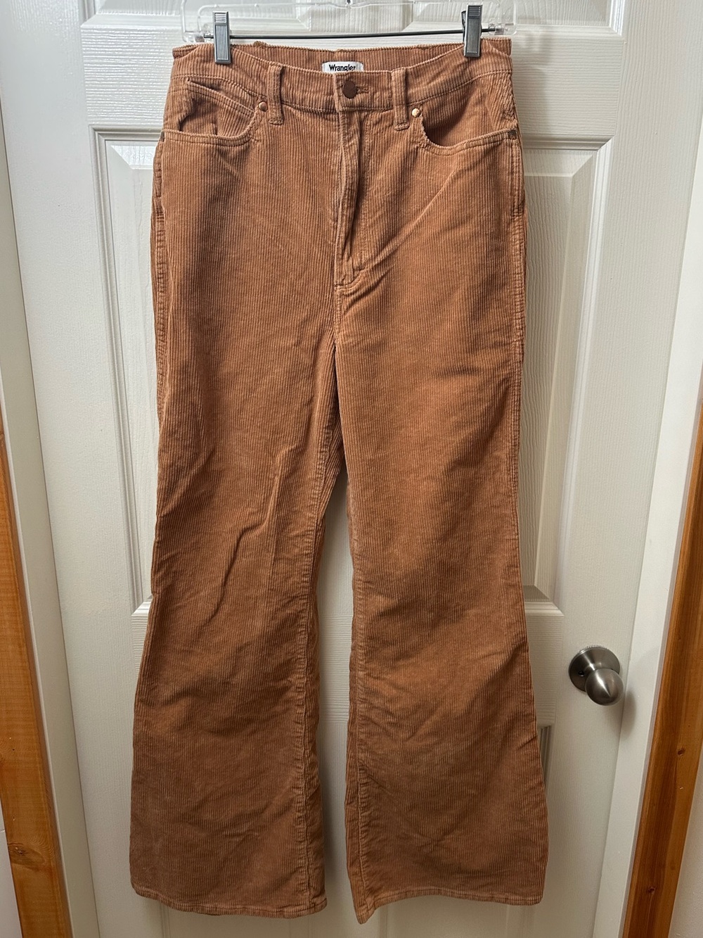 Wrangler Womens Retro Five Pocket High Rise Corduroy Trouser 30/34